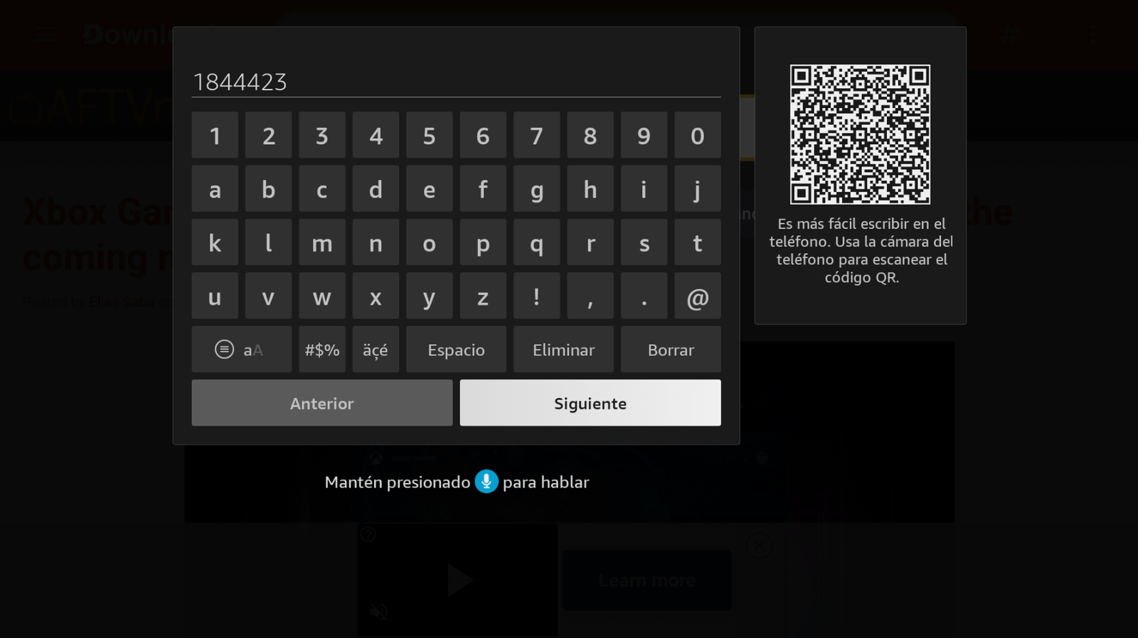 Código 1844423 en Downloader