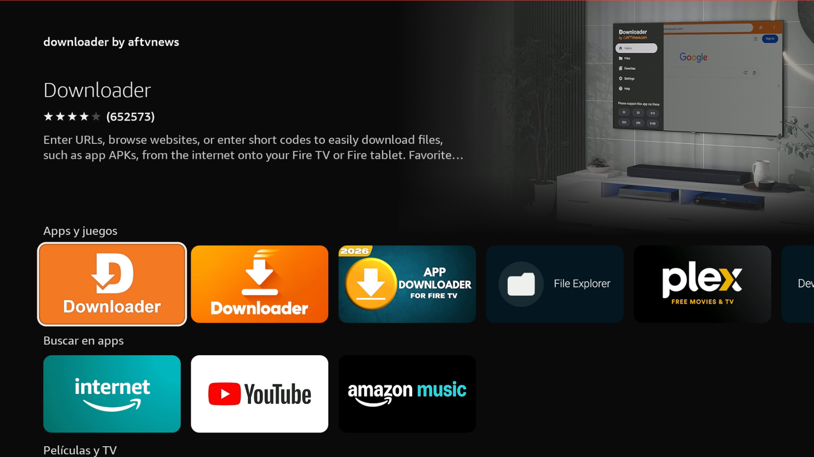 Buscar Downloader by AFTVnews