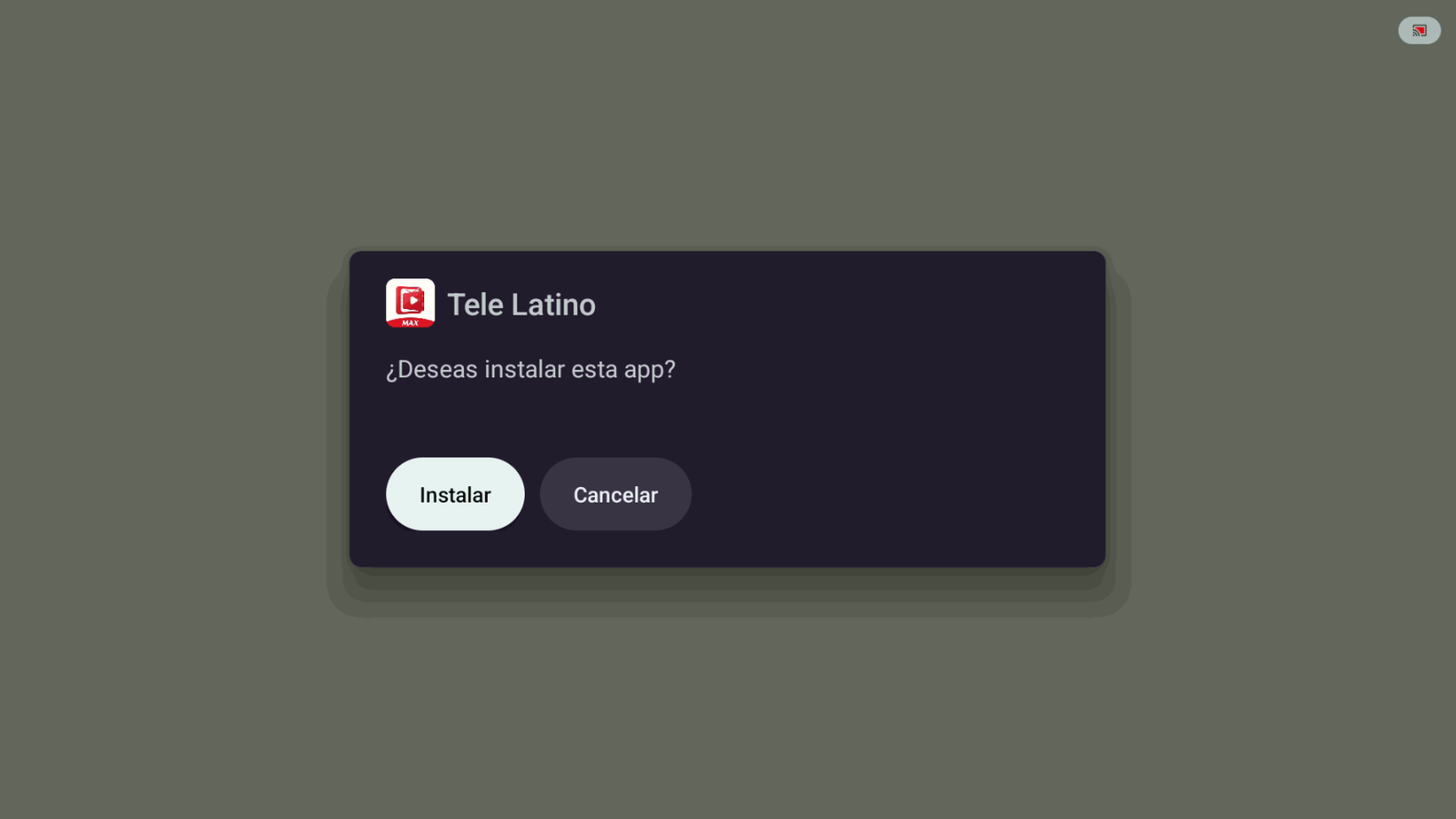 Confirmar instalación de Telelatino
