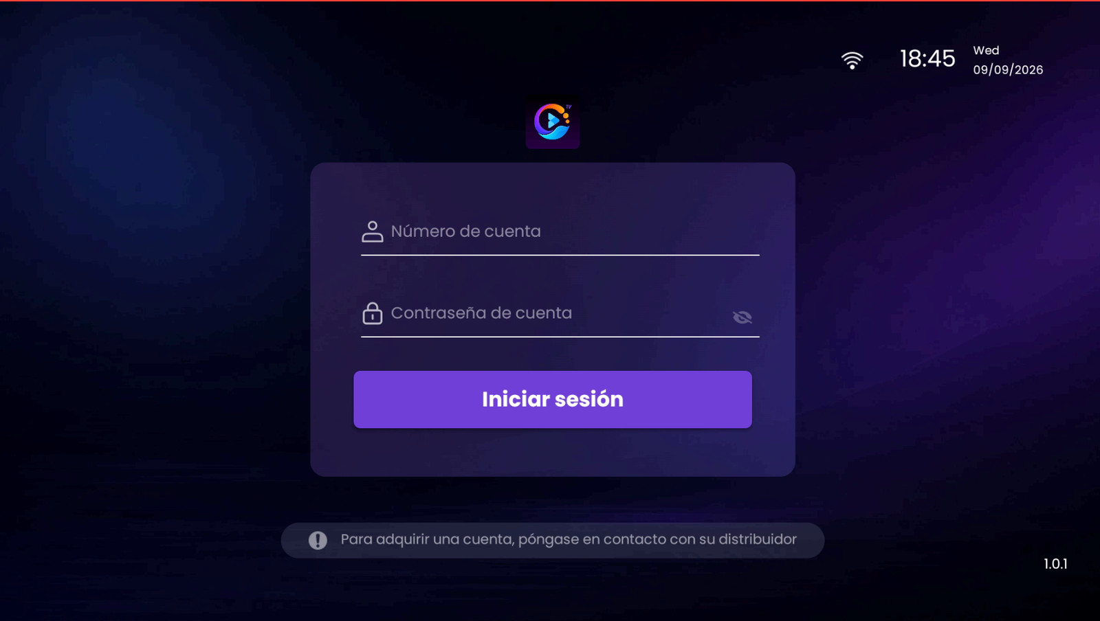 Iniciar sesión en Buzo TV